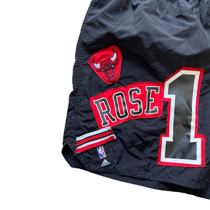Vintage Reworked One Of A Kind Chicago Bulls Adidas Basketball Shorts XL