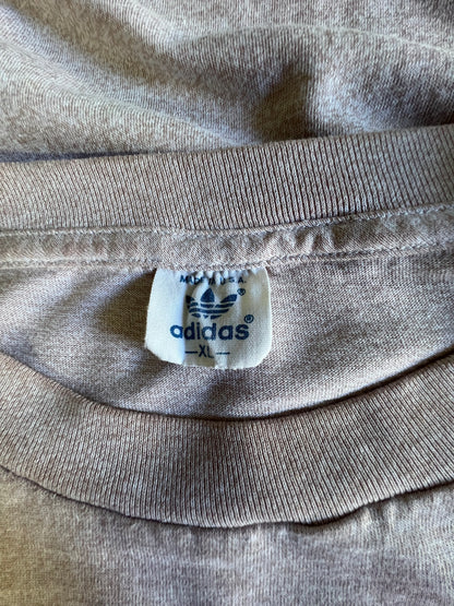 RARE Adidas 1970’s Double Sided Trefoil Logo Single Stitch Tee Rare Color XL