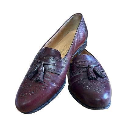 Vintage Salvatore Ferragamo Tassel Loafers Men’s 8