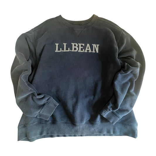 Vintage 90’s LL Bean Oversized Embroidered Logo Sweatshirt XXL