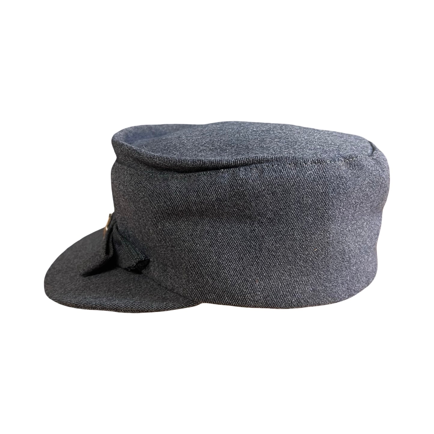 Rare Vintage WWII Amercian Red Cross Winter Wool Nurse Pillbox Hat