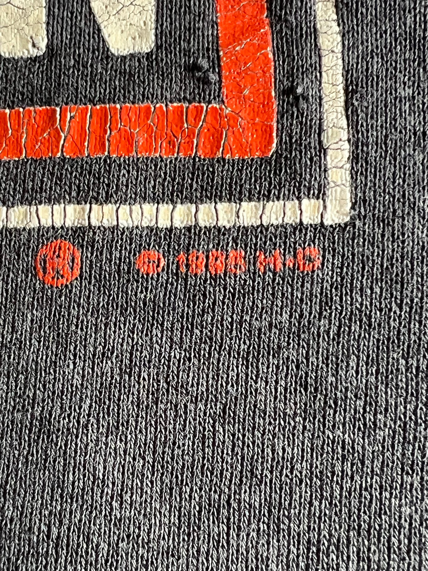 Vintage 80’s/90’s Distressed Harley Logo Sweatshirt Indiana XL