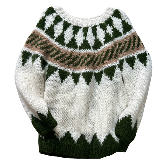 Vintage Hand Knit Sweater