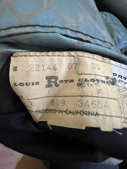 Vintage 1970’s Union Louis Roth Made Blazer 43