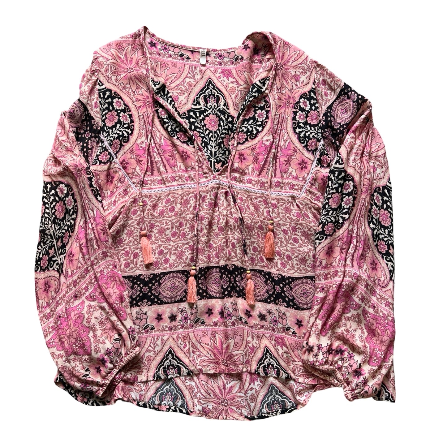 Spell Aloha Fox Blouse L