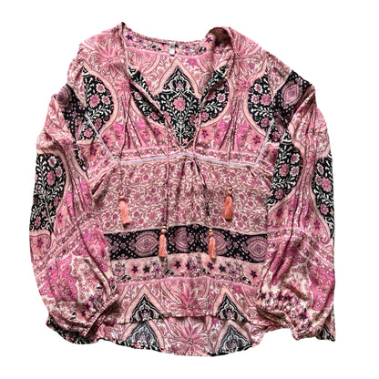 Spell Aloha Fox Blouse L
