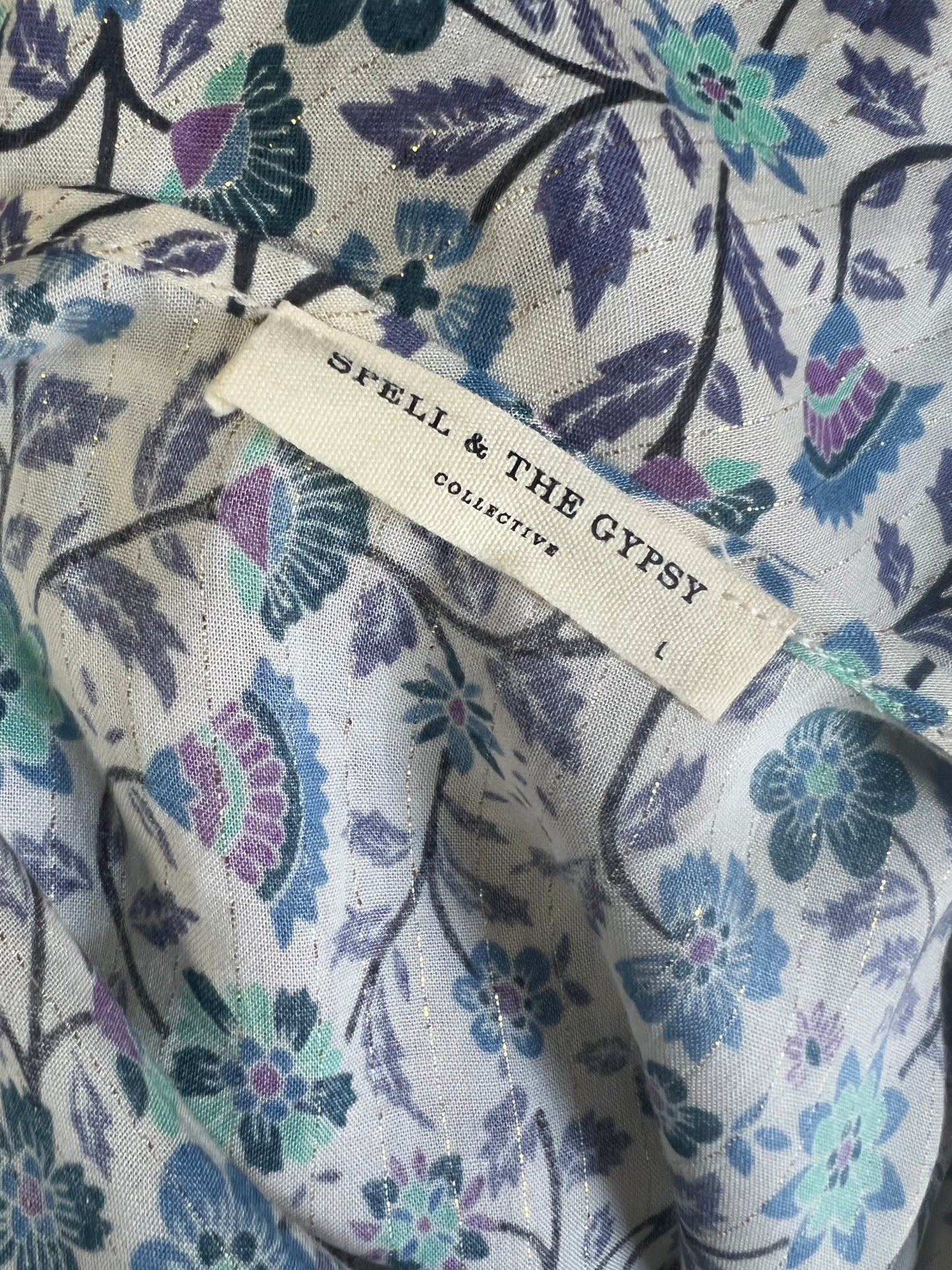 Spell Dahlia Midi Dress L
