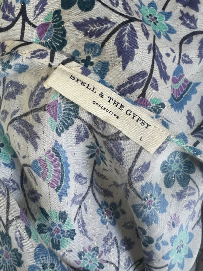 Spell Dahlia Midi Dress L