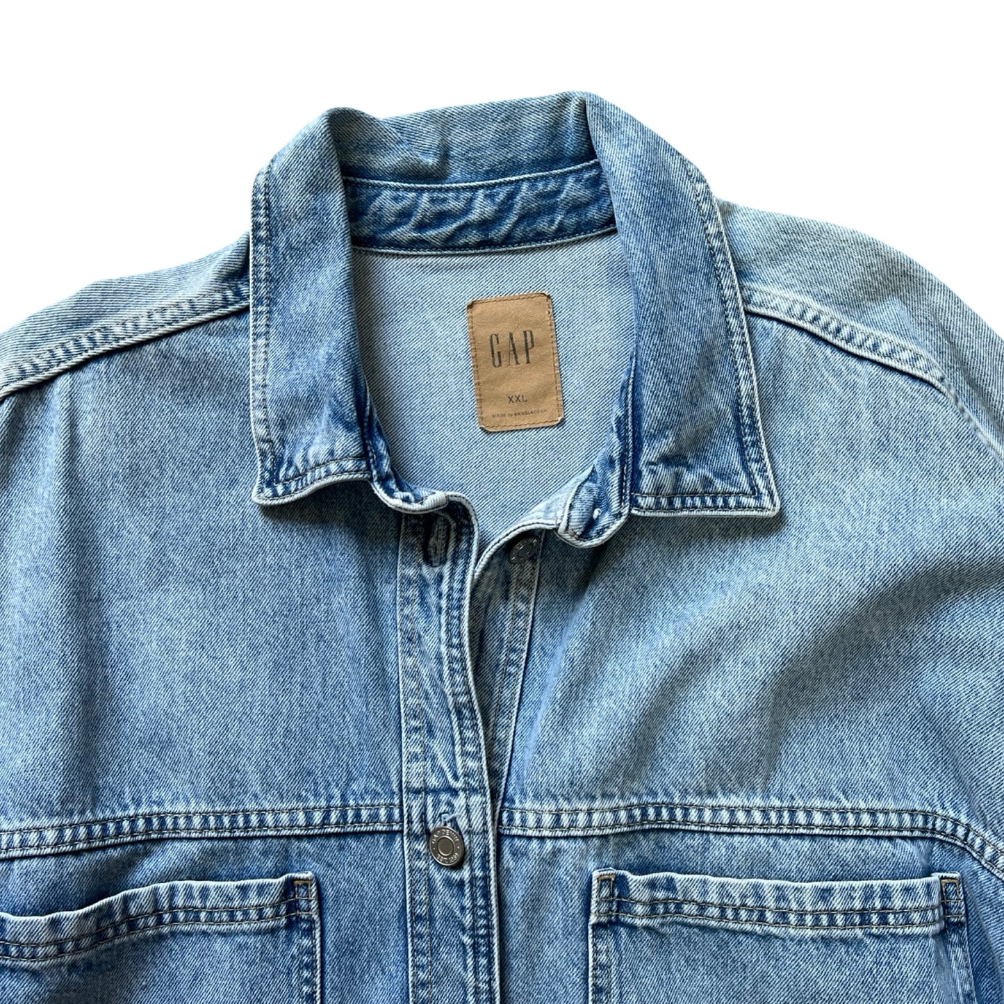 Gap Oversized Denim Shirt Jacket XXL Never Worn