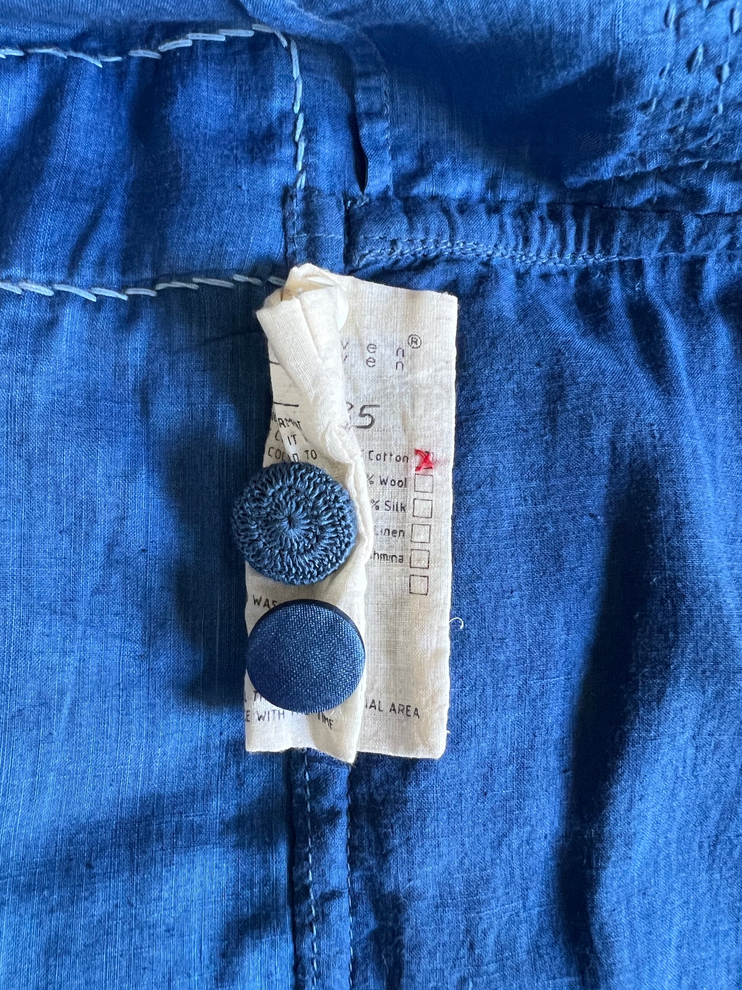 11-11 Clothing Patchwork Chambray Denim Boro Blazer XL Never Worn Collectible Sold Out