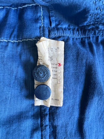 11-11 Clothing Patchwork Chambray Denim Boro Blazer XL Never Worn Collectible Sold Out