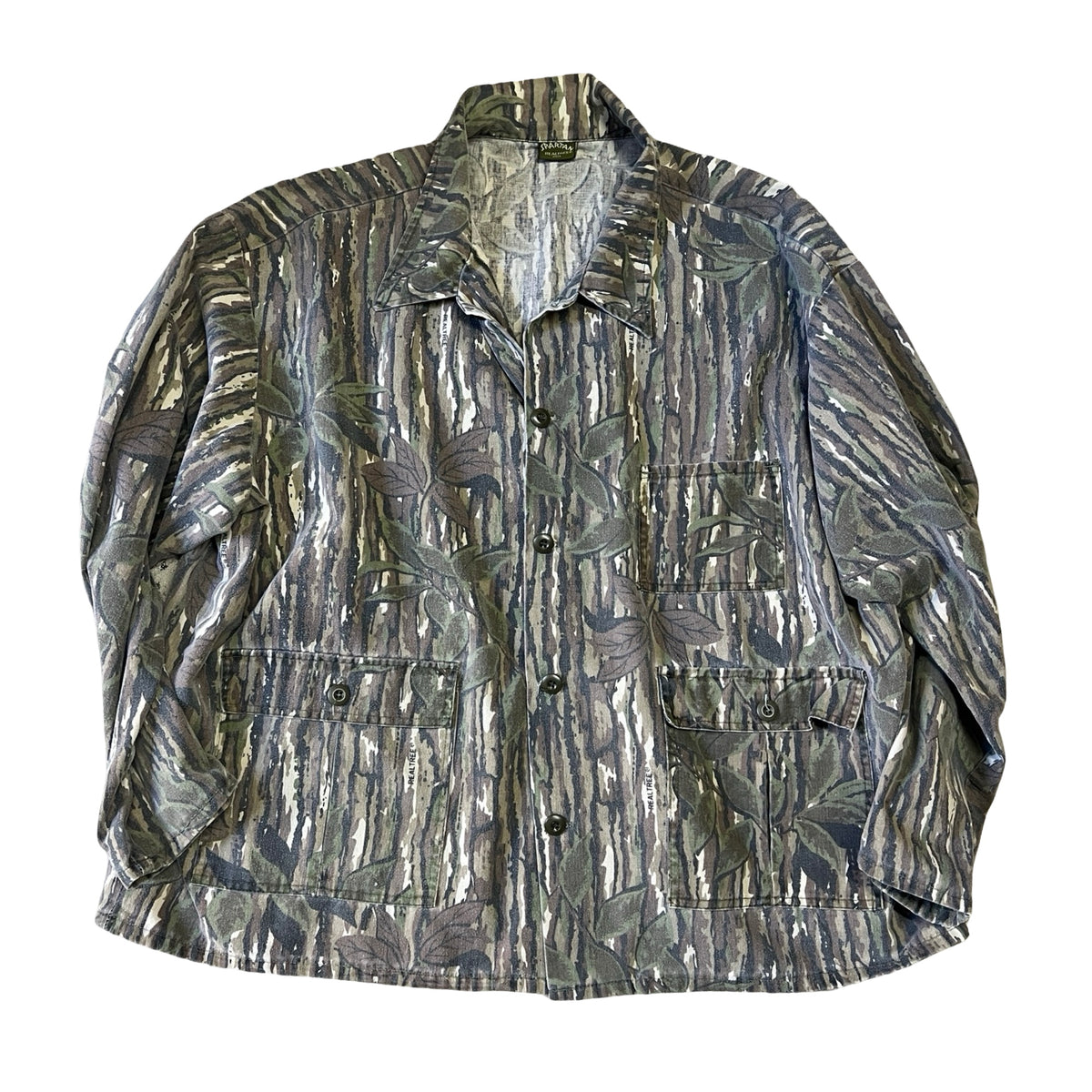 Vintage 1980’s Realtree Spartan Oversized Camo Jacket XXL