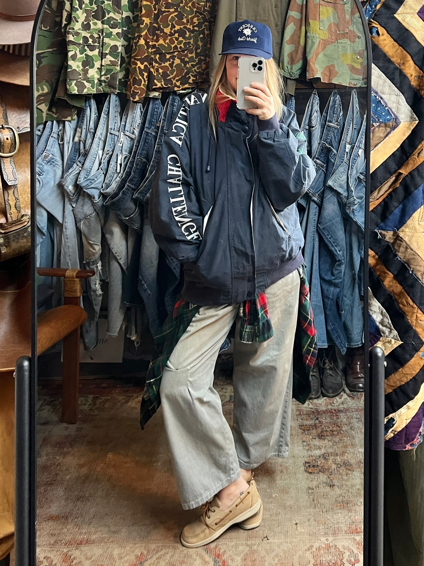 Vintage 90’s Nautica Challenge J-Class Sailing Hooded Oversized Windbreaker XXL