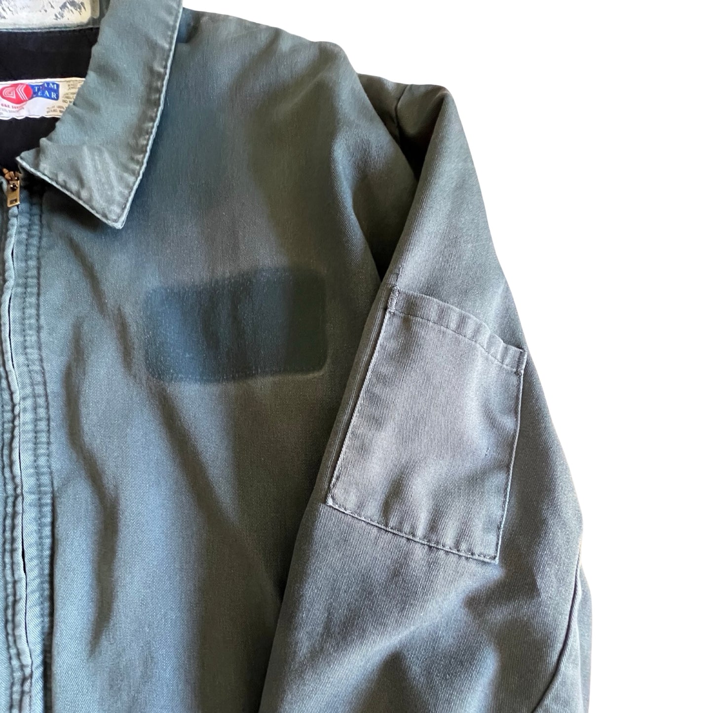Vintage 80’s Faded Green Workwear Jacket XL
