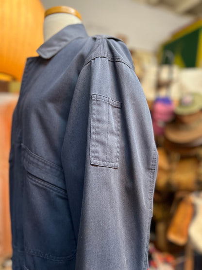 Vintage 1950’s Key Mechanics Coverall Jumpsuit Heavily Distressed XXL