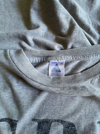 Vintage Distressed FBI Oversized Tee XXL