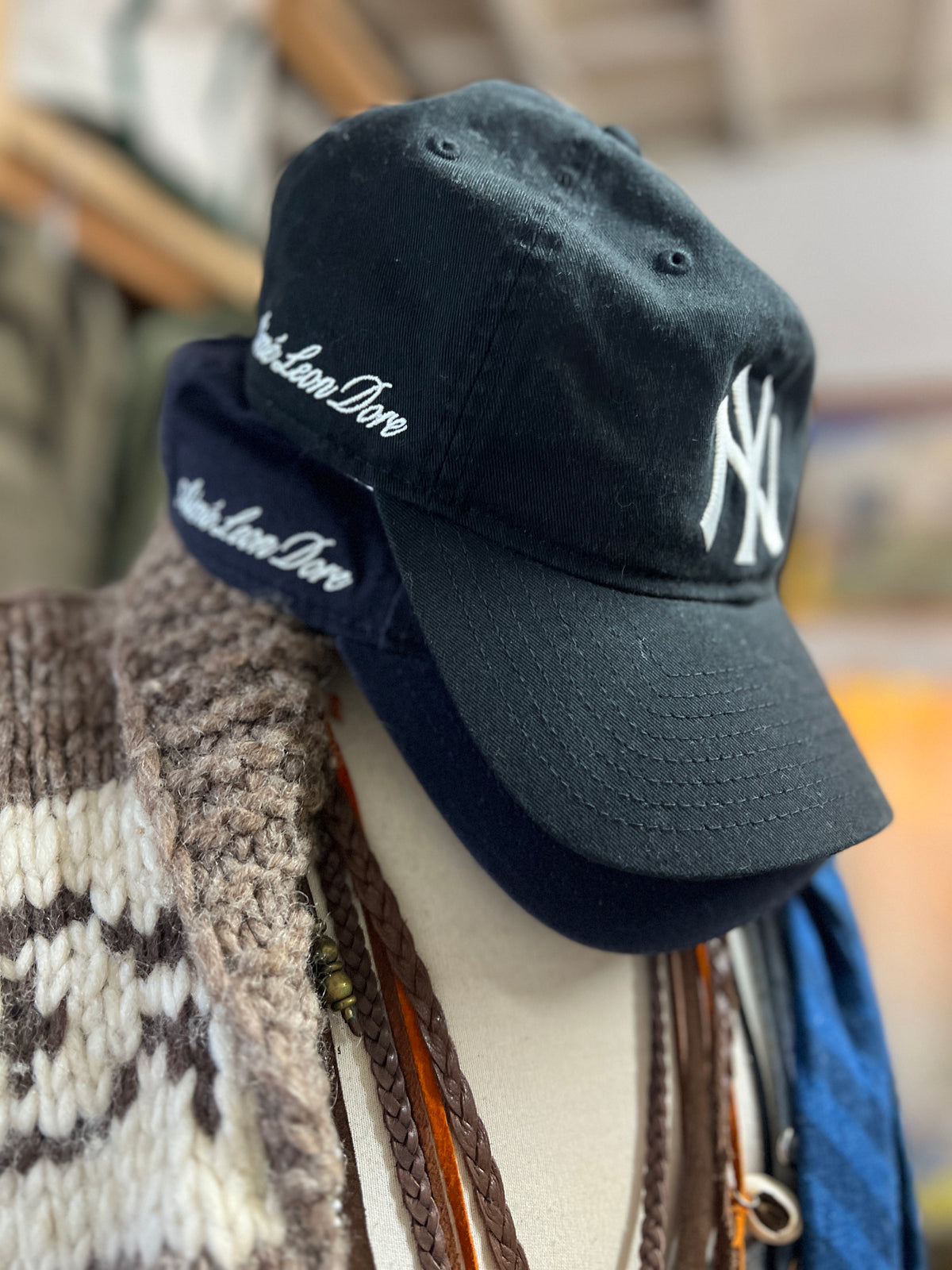 Aimé Leon Dore New Era Yankees Soft Adjustable Hat Black