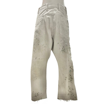 Vintage Ralph Lauren Denim Supply Distressed Painters Carpenter Pants Raw Hem