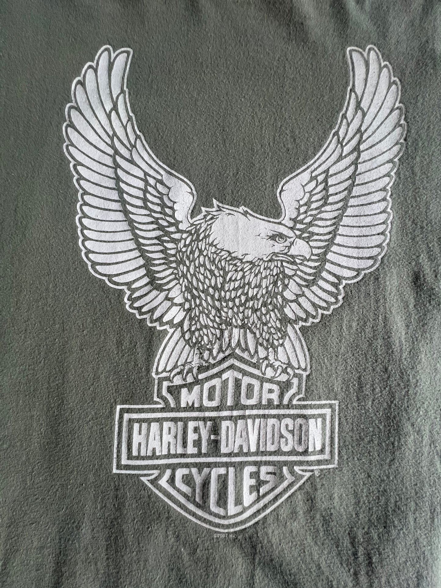 Harley Davidson 2007 Double Sided Oversized Football Jersey 3XL