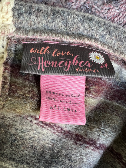 Honeybea One Of A Kind Patchwork Poncho O/S