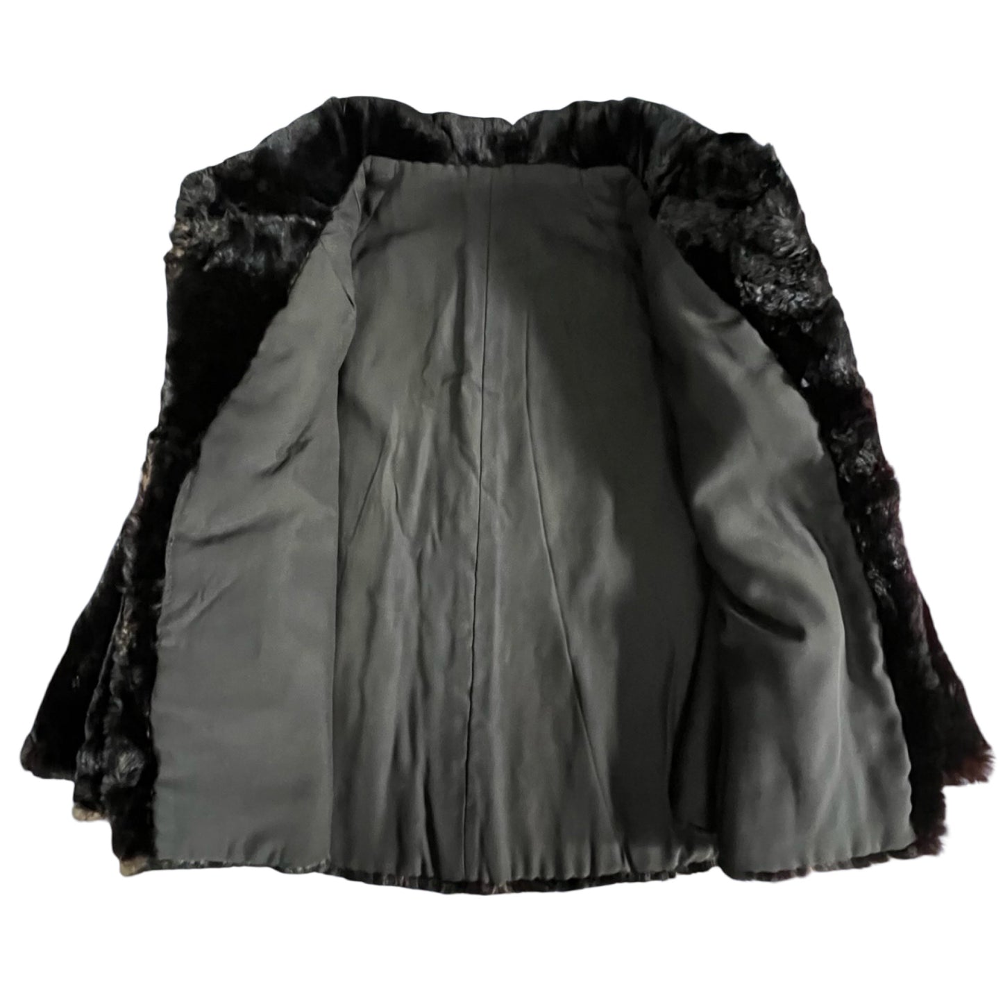 Stunning Vintage 1950’s Mid Century Shawl Collar Fur Opera Cape