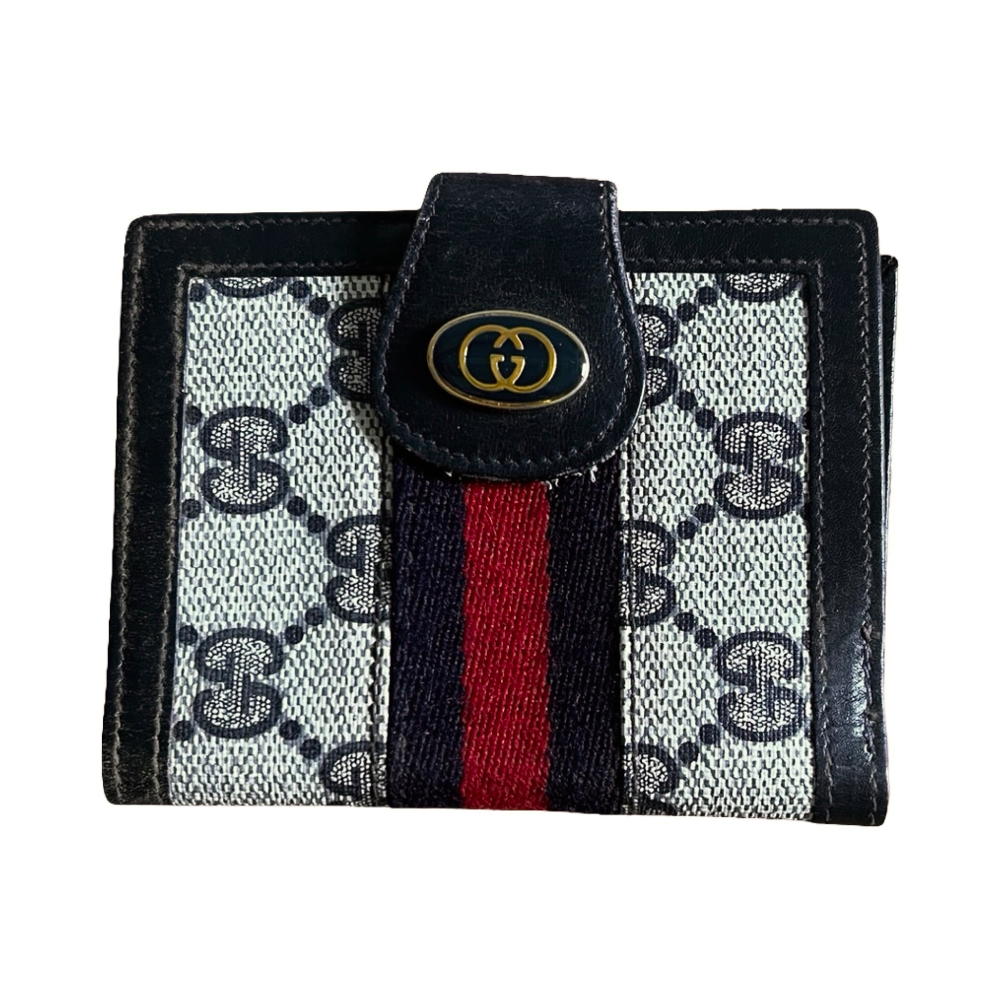Vintage Classic 80's Gucci Wallet Card Holder Motley Vintage Vintage Classic 80's Gucci Wallet Card Holder Motley Vintage