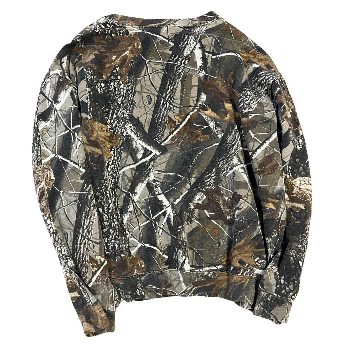 Vintage Oversized Distressed Camo Sweatshirt w/ MV Logo XXXL #4
