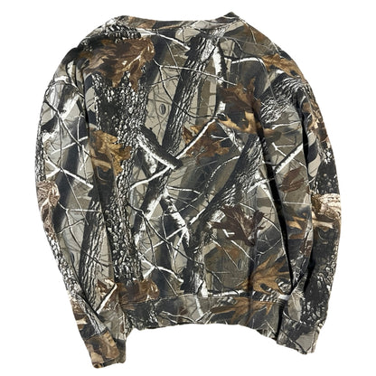 Vintage Oversized Distressed Camo Sweatshirt w/ MV Logo XXXL #4
