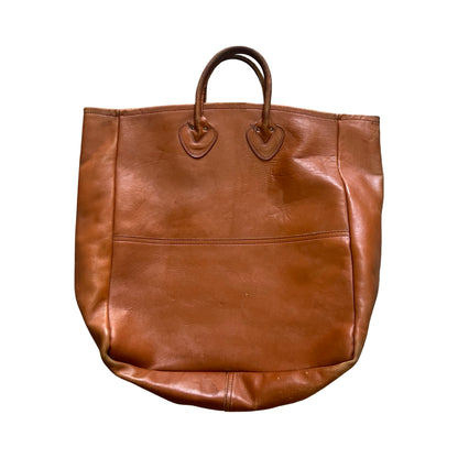 RARE Vintage LL Bean 1980’s Distressed Leather Tote XL