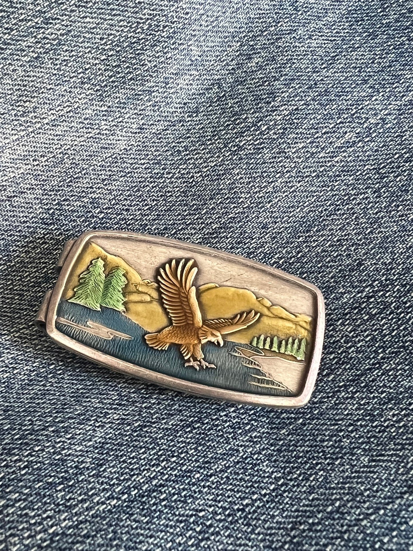 Vintage Anson Eagle Mountain Money Clip