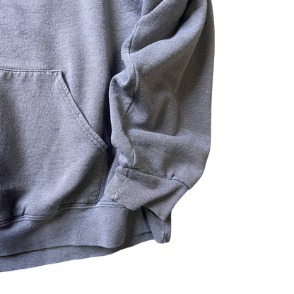 Vintage 90’s Fruit of the Loom Faded Hoodie w/ MV Logo XXL #11 Worn To Perfection