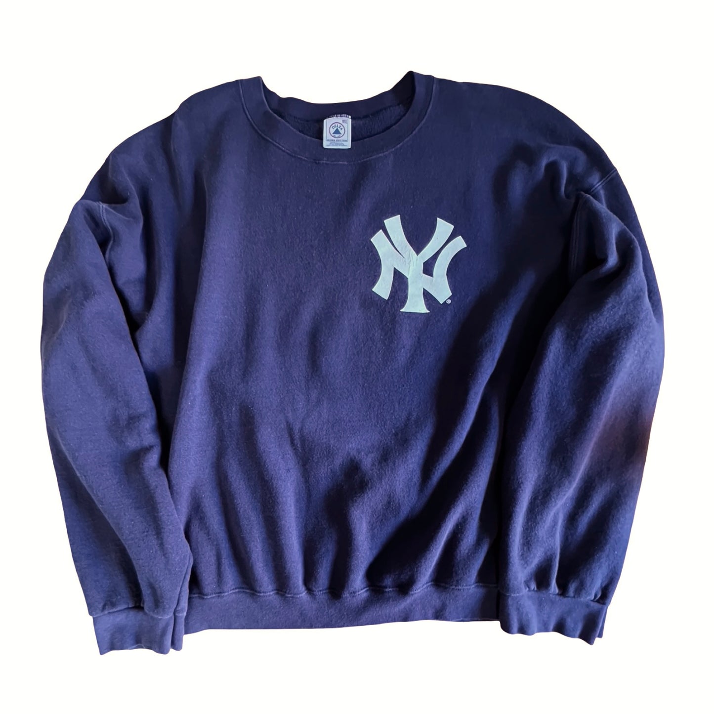 Vintage 80’s Distressed Oversized Yankees Sweatshirt XL