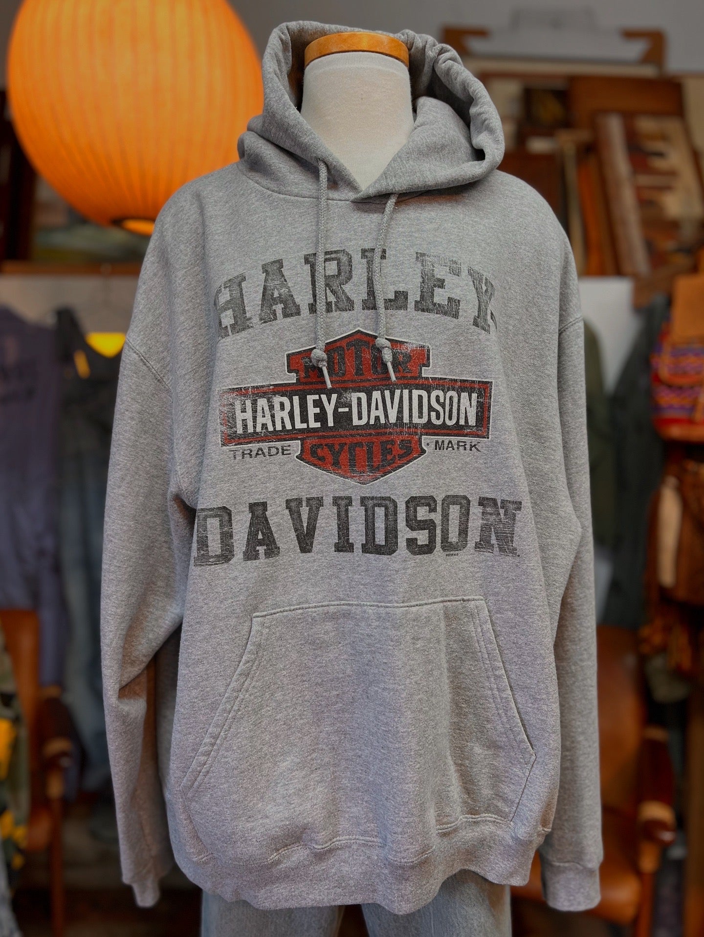 Harley Davidson Big Moose Portland Maine Hoodie 2015 XL/XXL