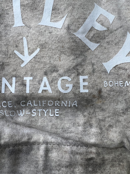 Vintage 1940’s Heavily Distressed Canvas Lineman Tote w/ MV Logo Rare Size