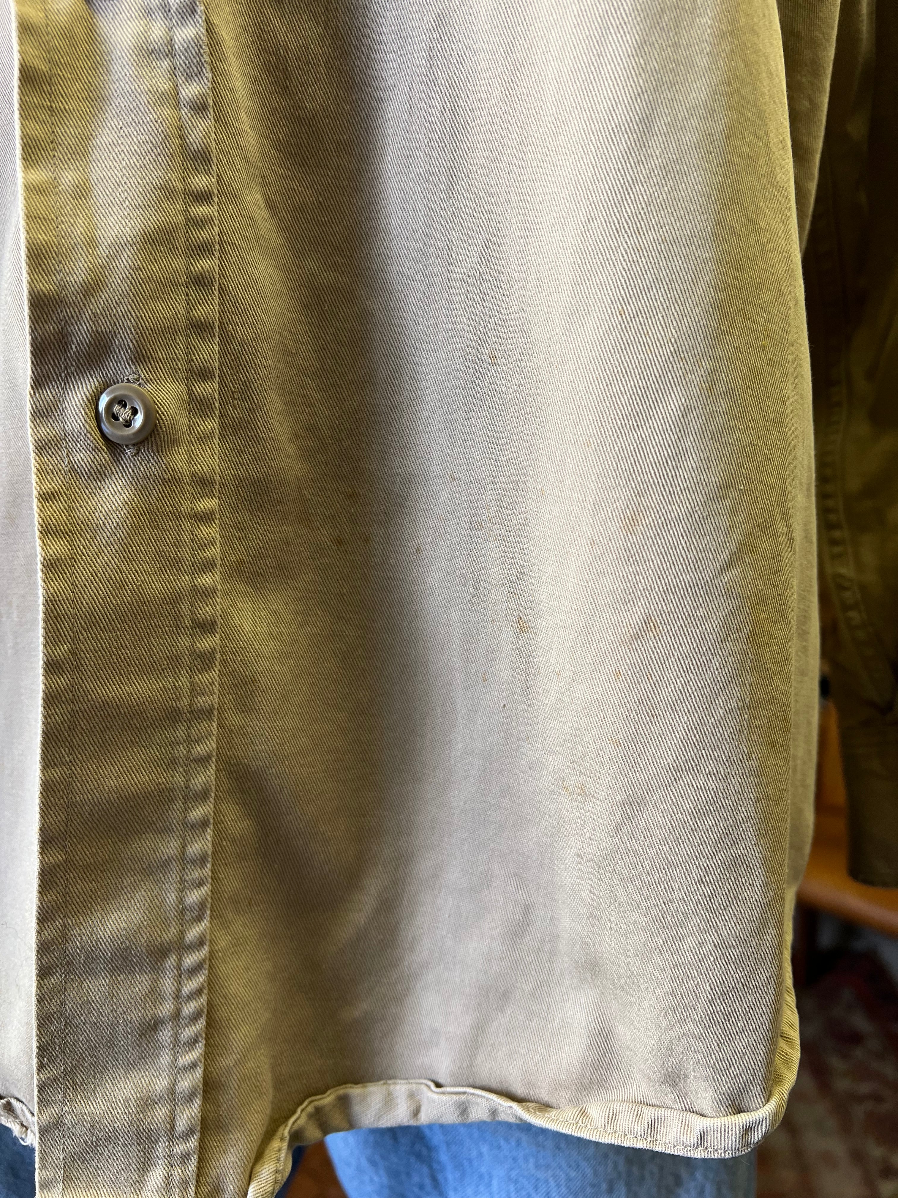 Vintage 1950's/60's Blue Bell Sanforized Work Shirt Workwear L/XL