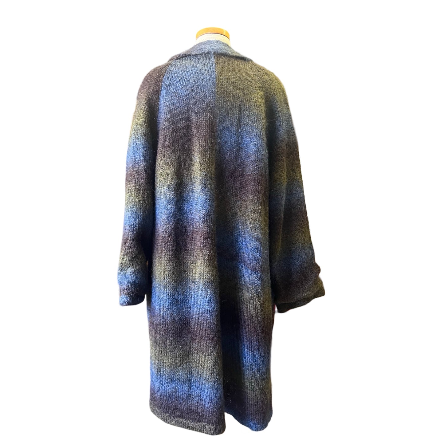 Vintage 80’s Newport News Mohair Blend Sweater Coat w/ Pockets