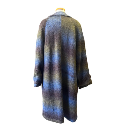 Vintage 80’s Newport News Mohair Blend Sweater Coat w/ Pockets