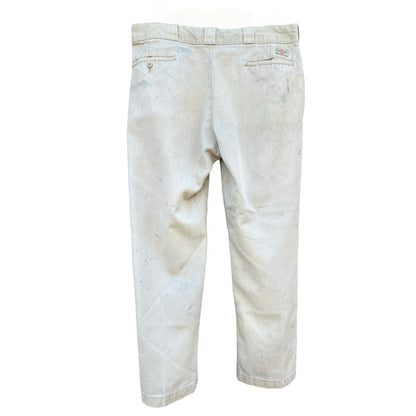 Vintage 1980’s Dickies Painted & Distressed Workwear Khakis 36