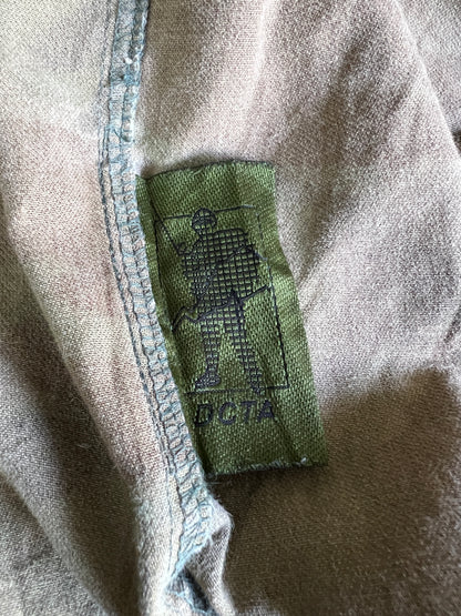 Vintage British Military DPM Oversized Camouflage Field Jacket