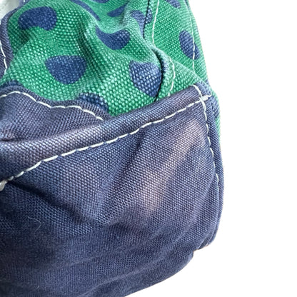RARE Vintage 80’s LL Bean Polka Dot Mini Boat & Tote