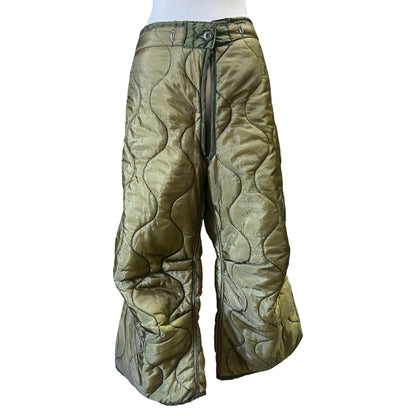 Vintage Quilted Army Over Pants