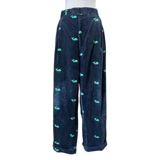 Vintage 80’s Corduroy Whale Golf Pants XL/XXL