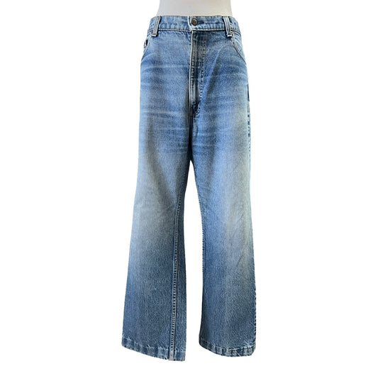 Vintage Levi’s 517 Red Tab Amazing Fade Wide Hem 38X29