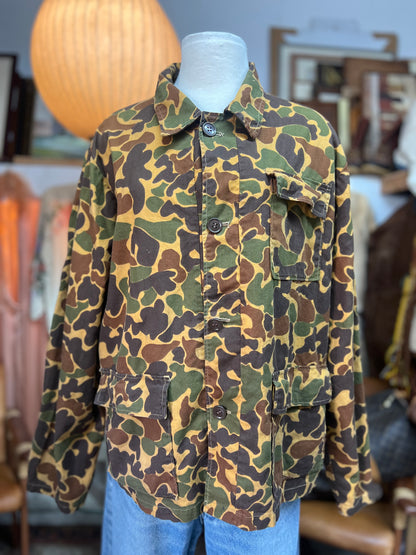 Vintage 1970’s KMart Camo Shirt Jacket XL