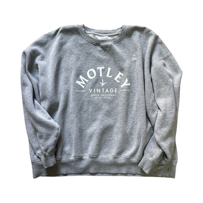 Vintage 90’s Russell Distressed Oversized Sweatshirt w/ MV Logo XXL #24