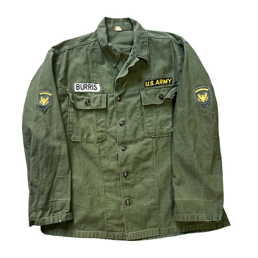 Vintage Oversized Distressed OG 107 Army Jacket XL