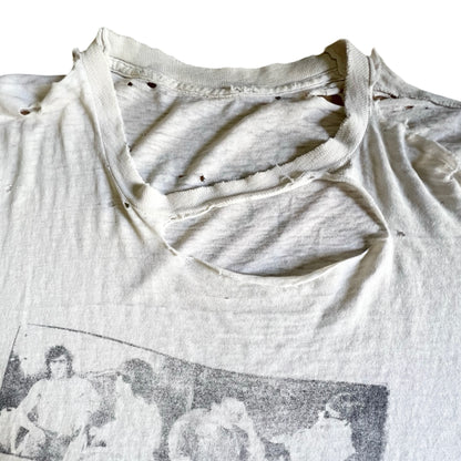 Vintage Thrashed REM Work Tour 1987 T-Shirt Band Rock Tee XXL