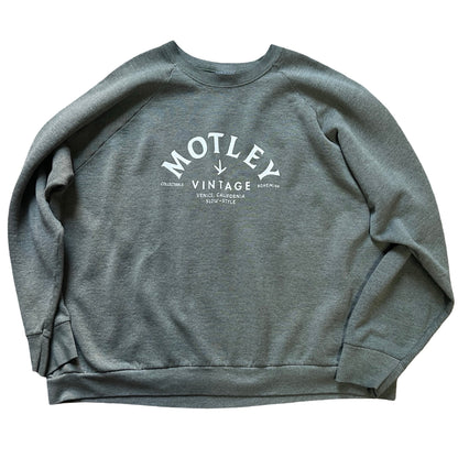 Vintage Distressed Oversized Fruit of the Loom Sweatshirt w/ MV Logo XXL #16