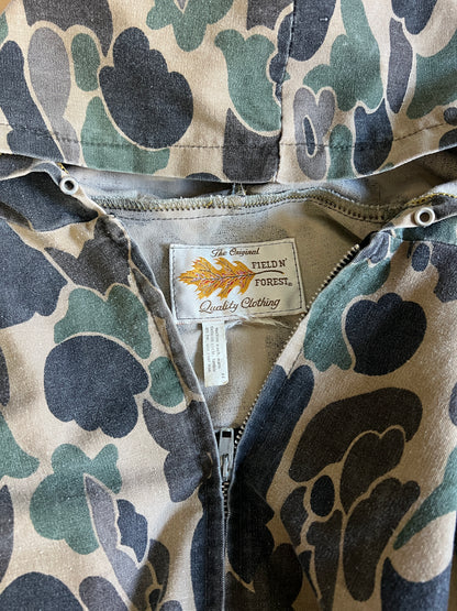 Vintage 1970’s Field N’ Forest Oversized Camo Jacket XXL
