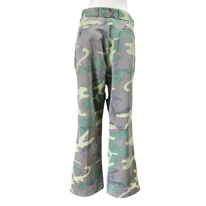 Vintage 80’s Faded & Distressed Cabela’s Camo Hunting Pants